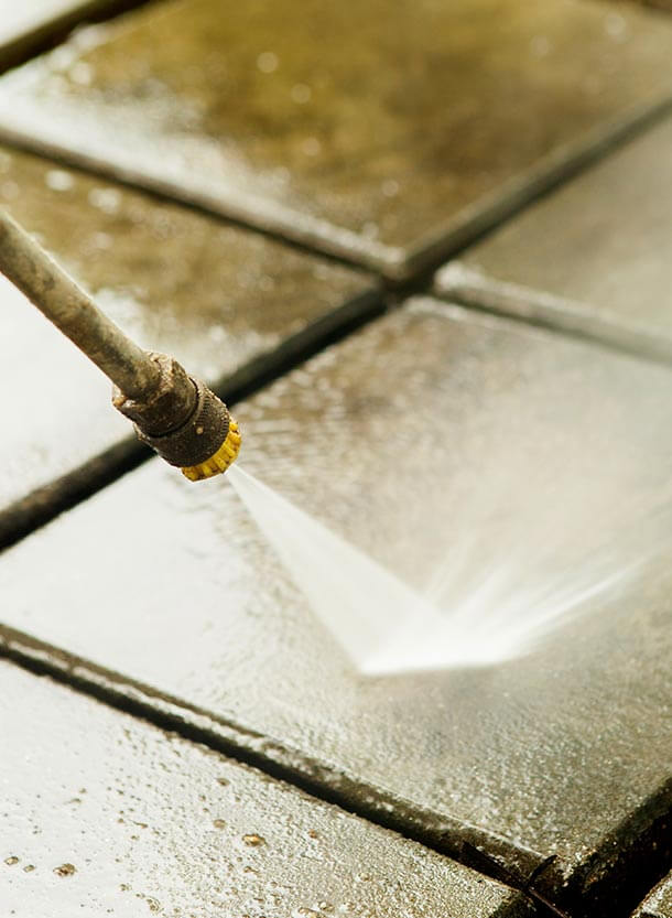 Pressure Washing Concrete